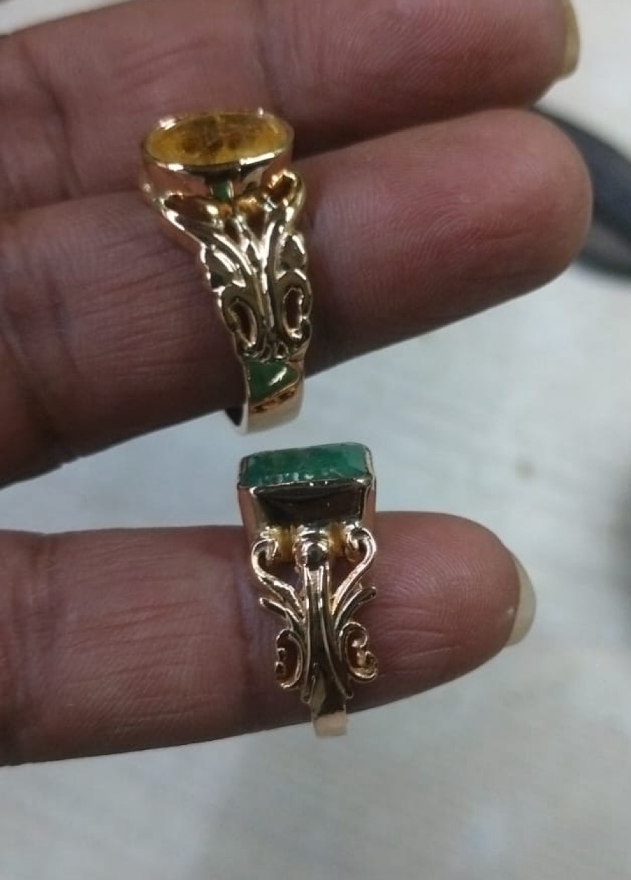 Gold Gemstone Rings view 2