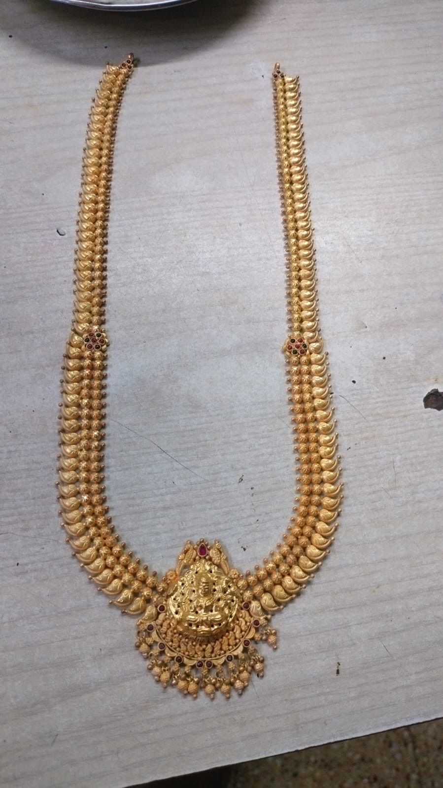 Traditional Gold Necklace 140626 view 2