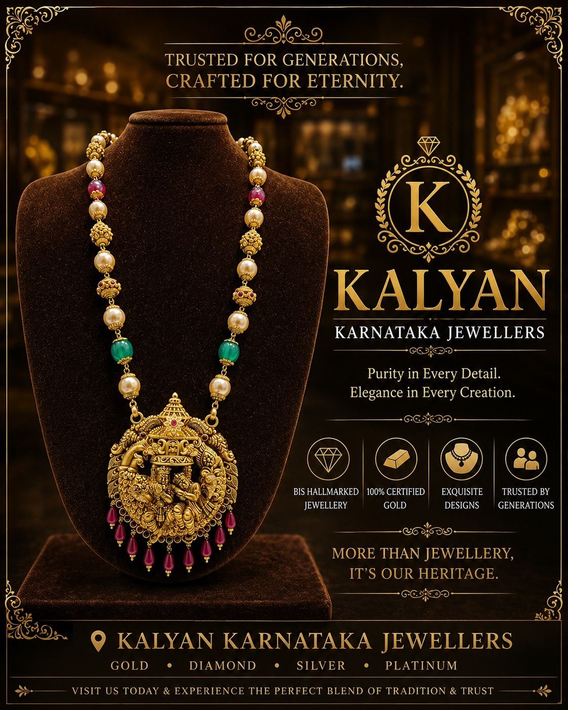 Kalyan Karnataka Jewellers Long Har view 2