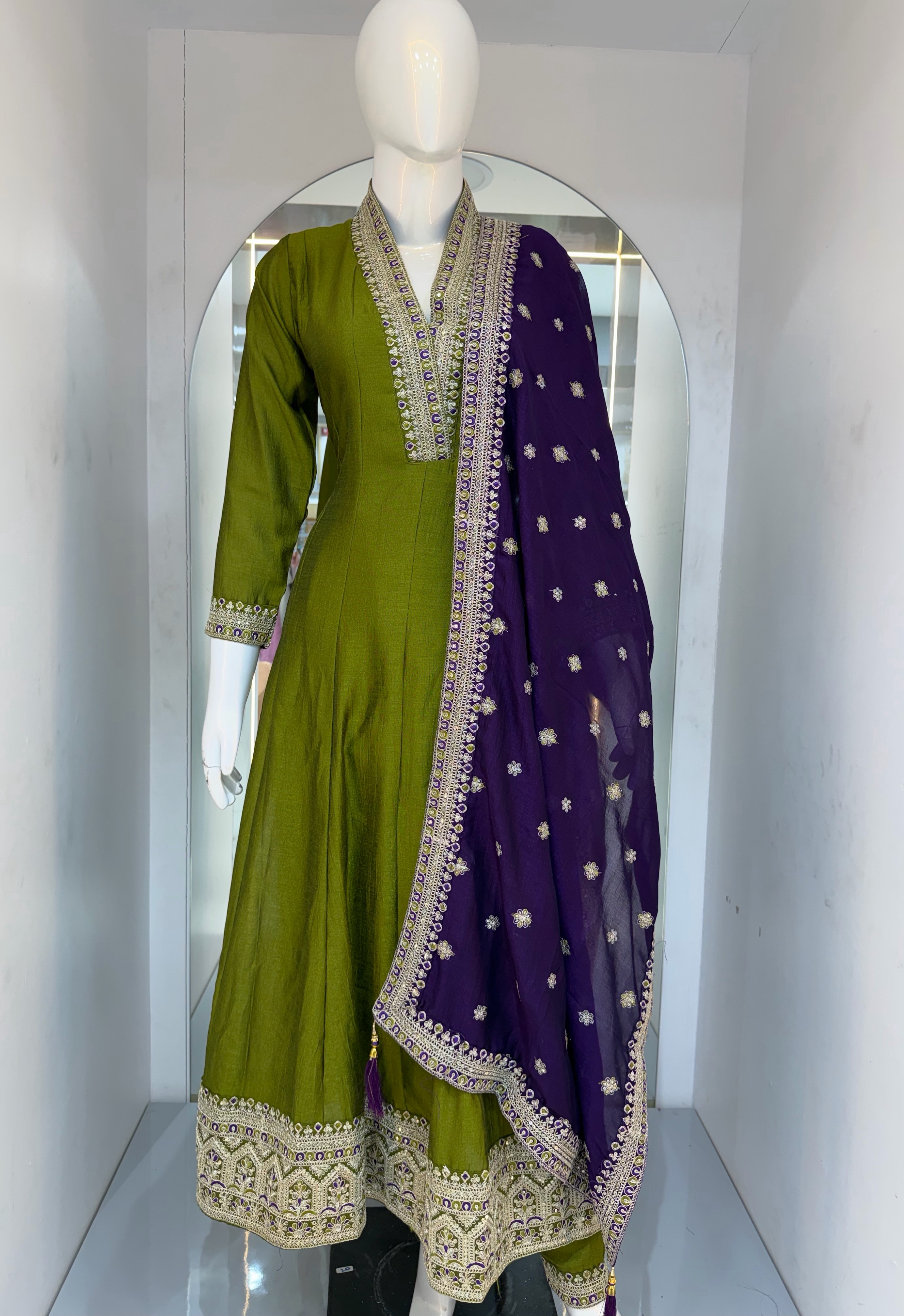 Ethnic Anarkali Dress view 2
