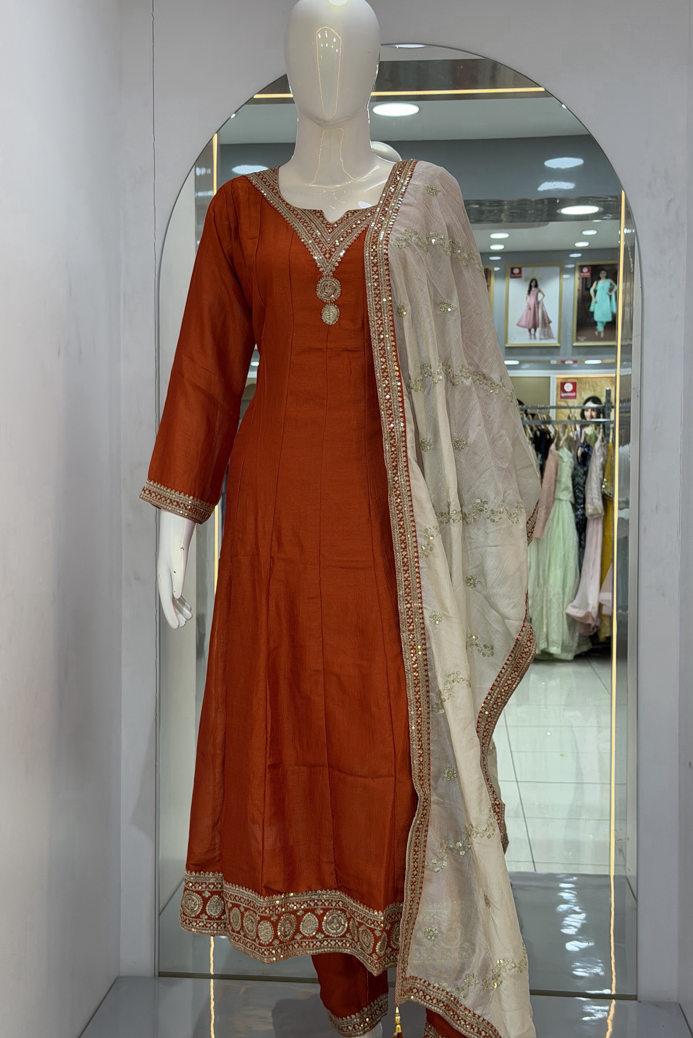 Anarkali Suit view 2