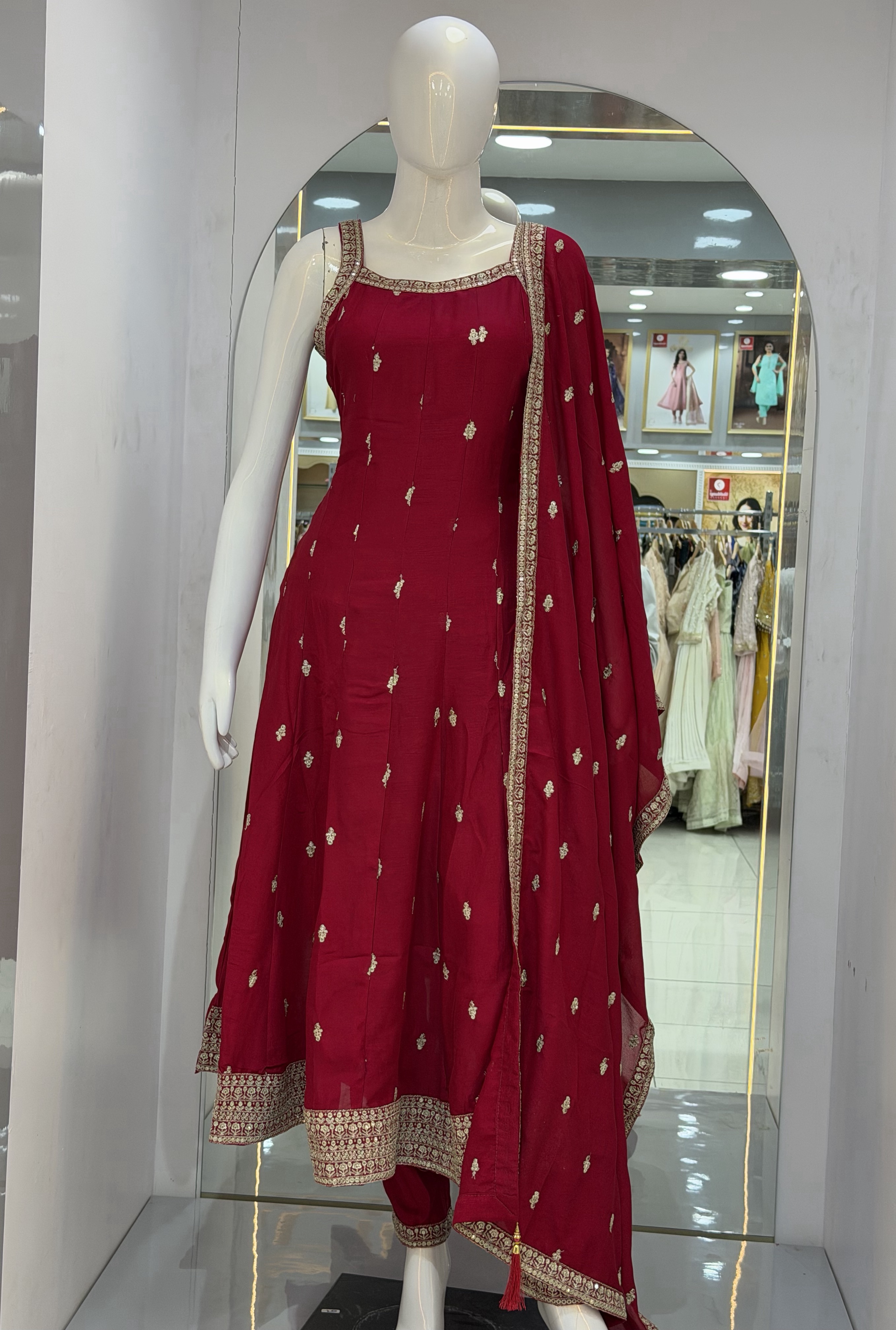Anarkali Suit Set view 2
