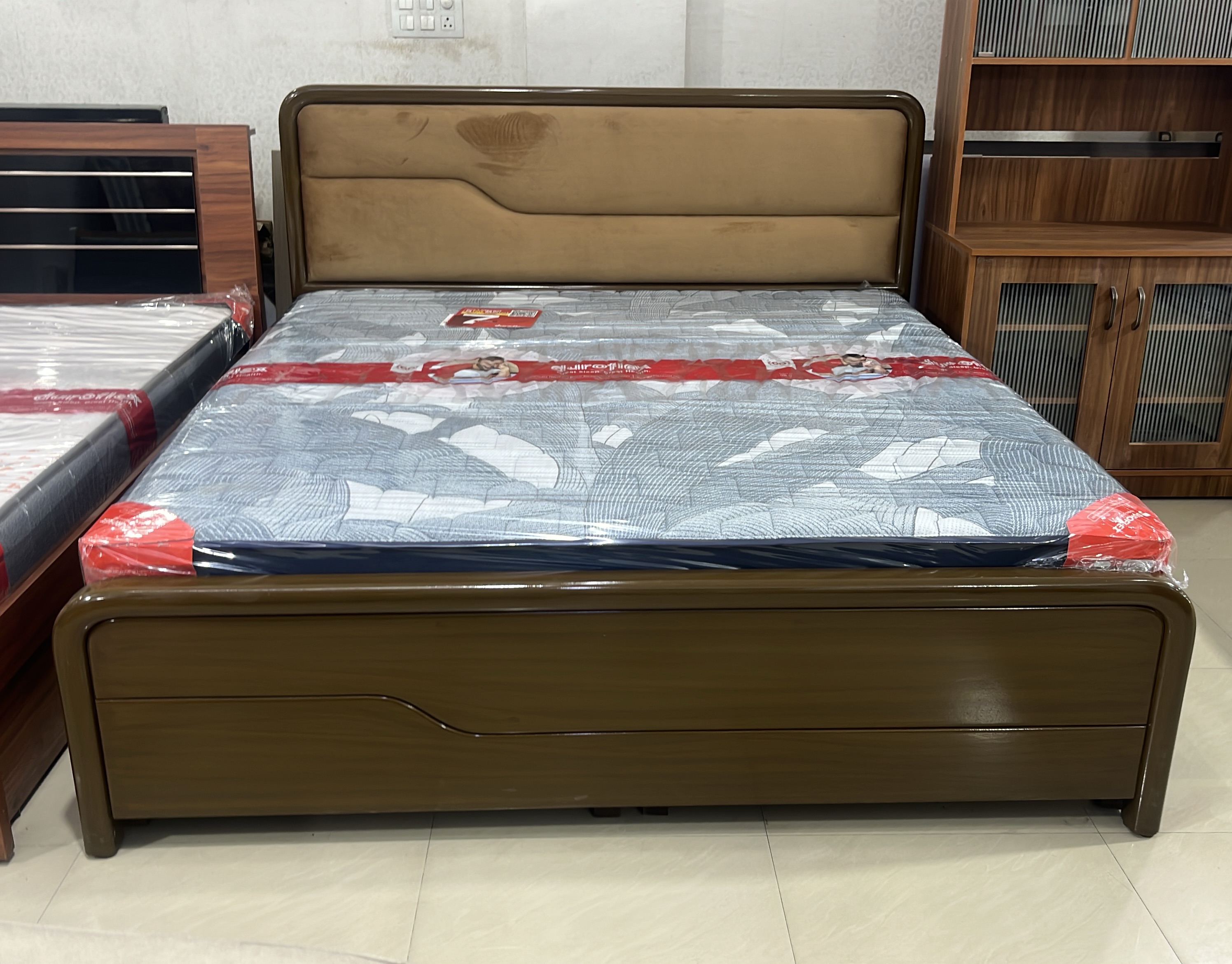 Wooden Storage Bed - view 2