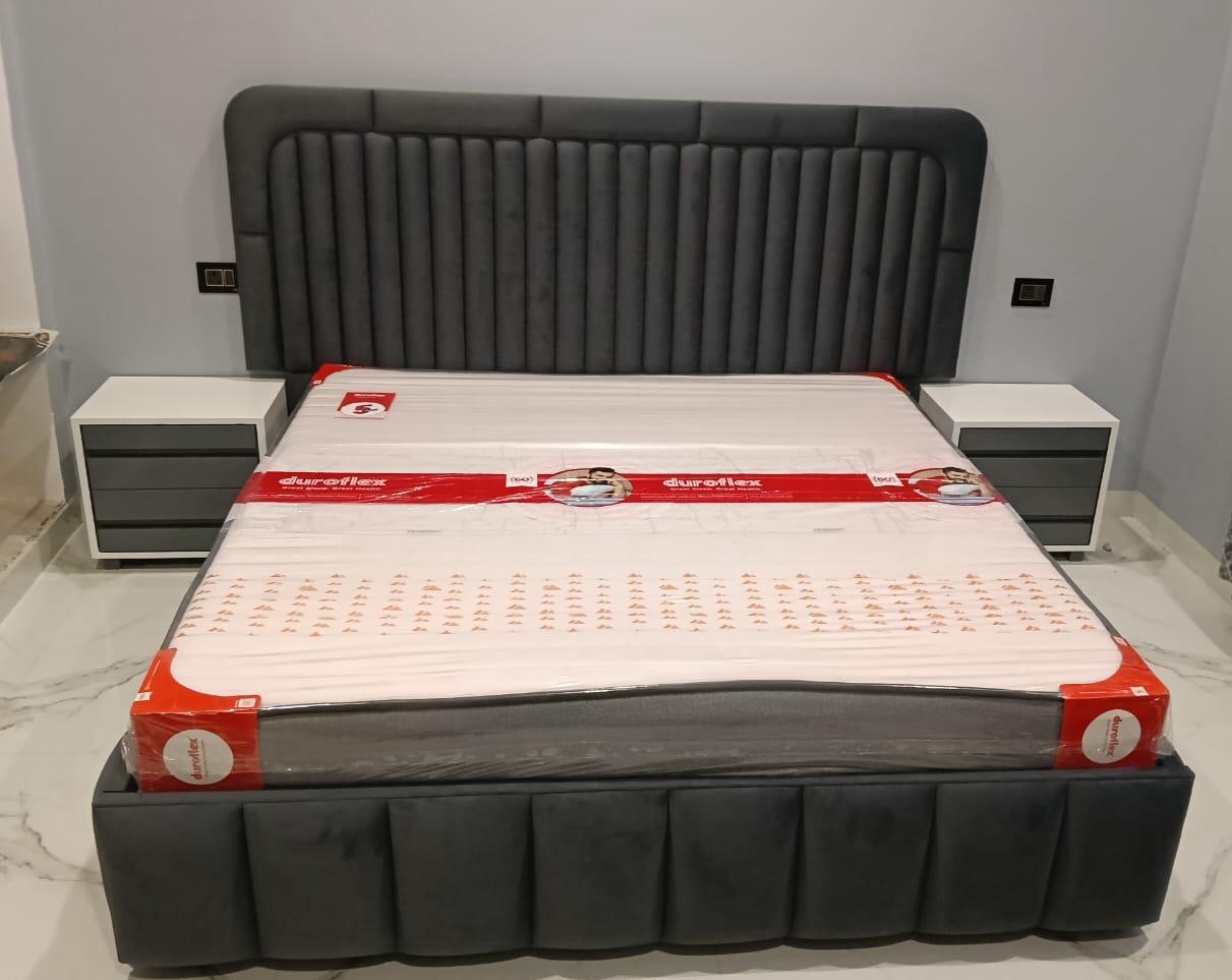 Duroflex Upholstered Bed with Mattress view 2