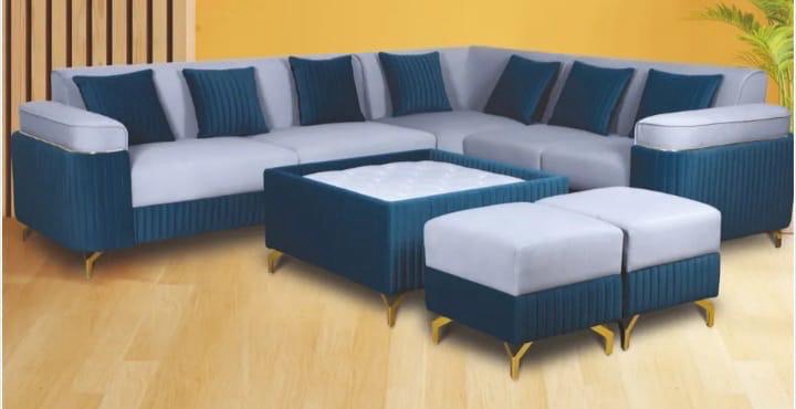 Modern L-shaped Sectional Sofa view 2