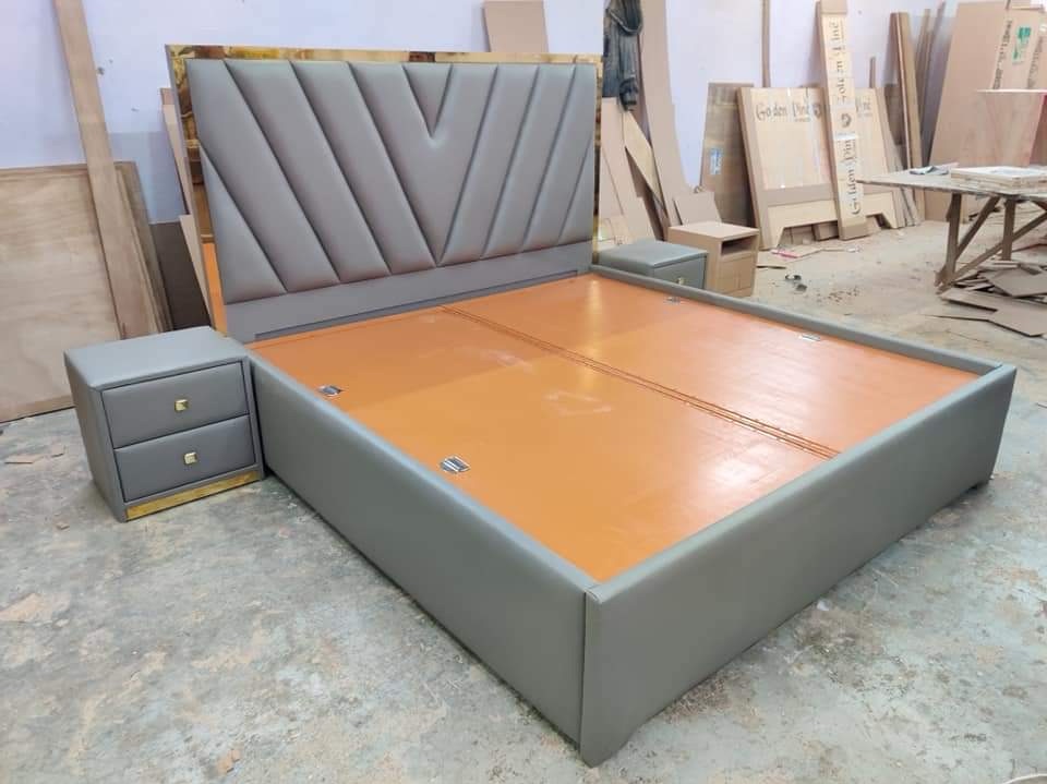 Grand Upholstered Bed Frame view 2