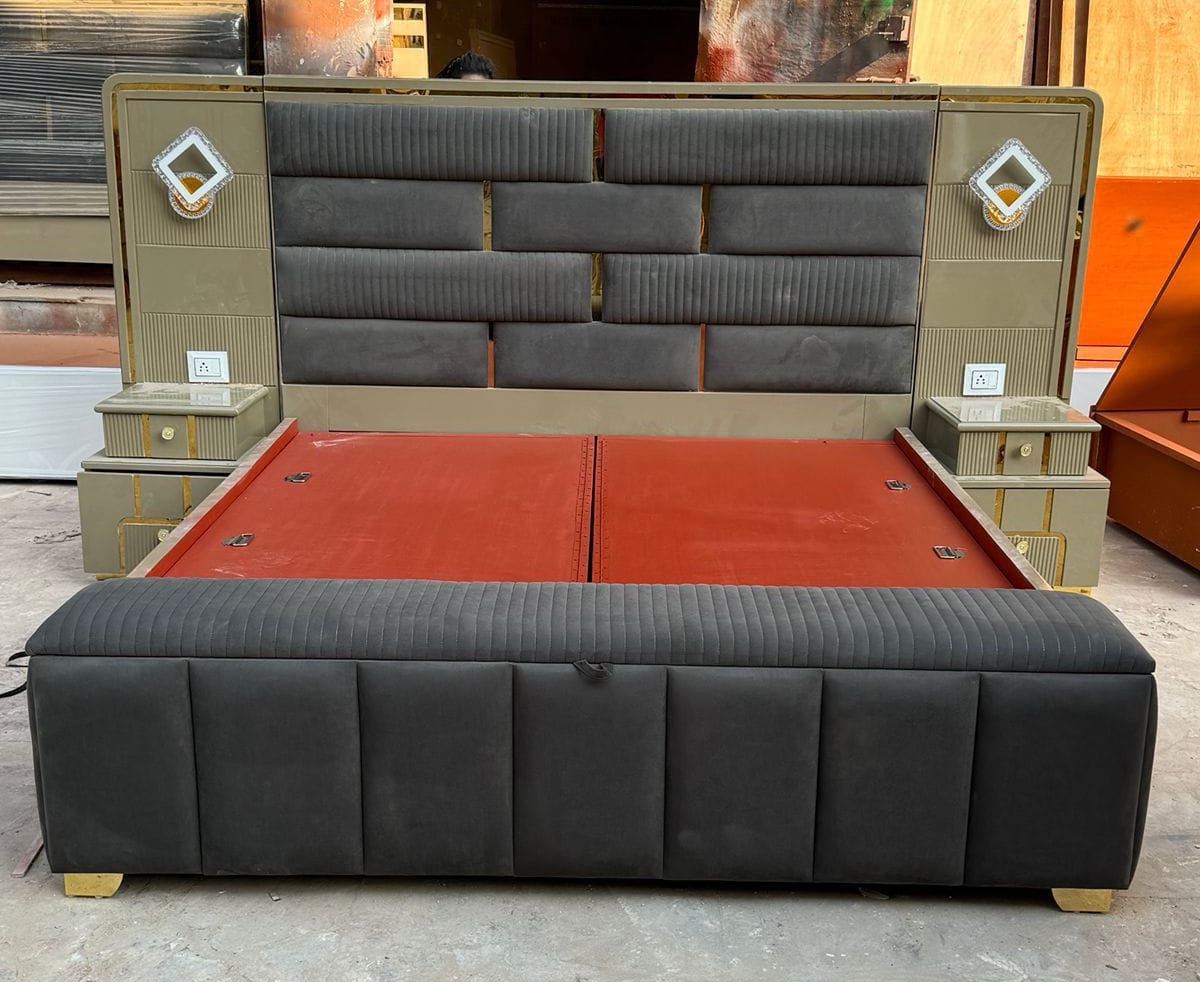 Luxury Upholstered Bed Hydro view 2