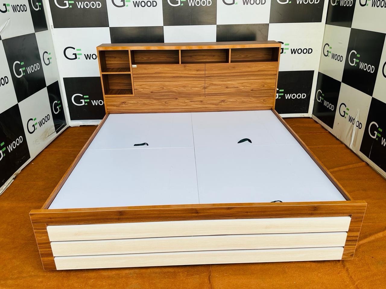 G-Wood Wooden Bed view 2