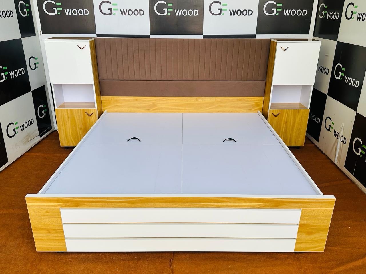 G-Wood Storage Bed view 2