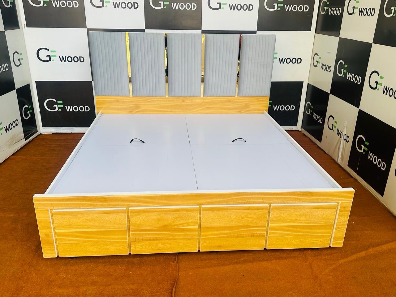G-Wood Double Bed view 2