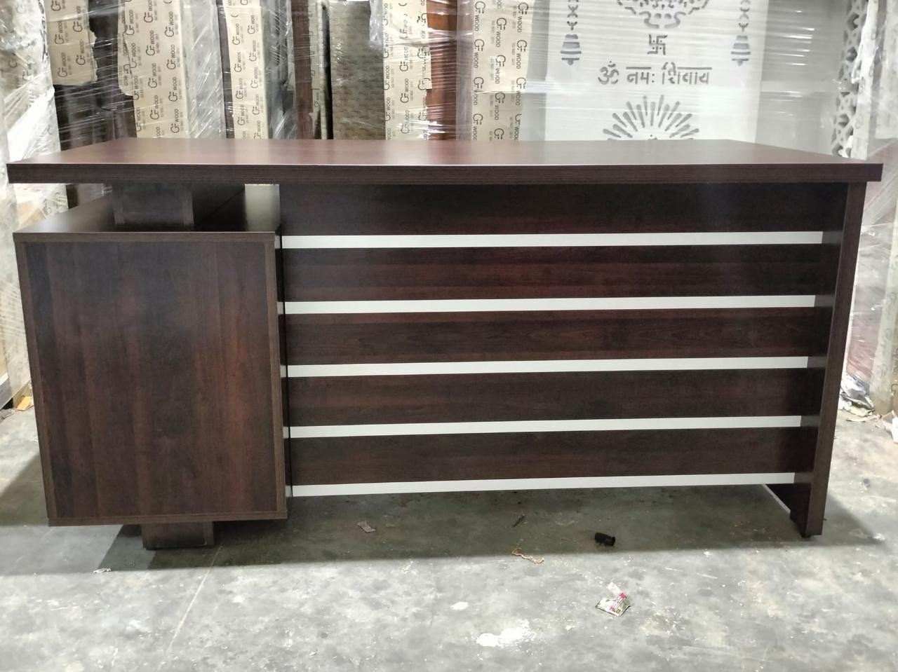 Stylish Wooden Desk view 2