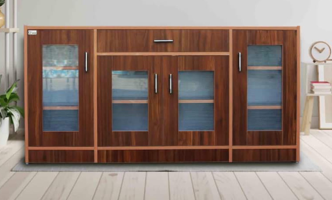 Elegant Hardwood Cabinet view 2