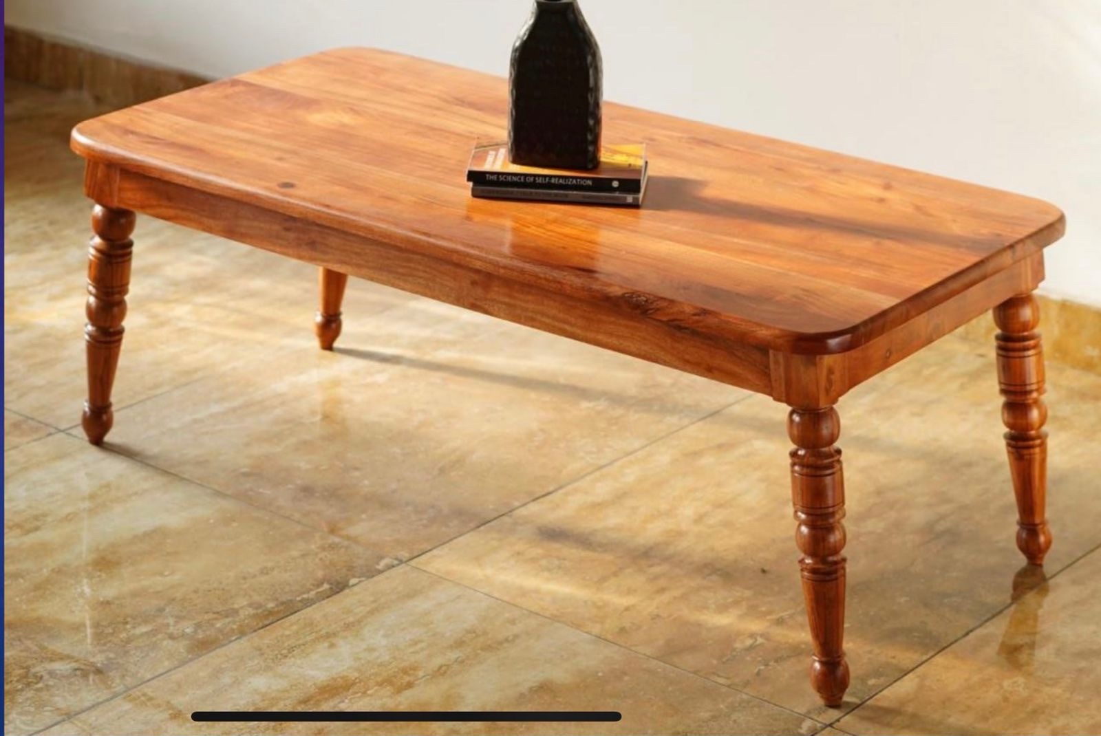 Classic Wooden Centre Table view 2