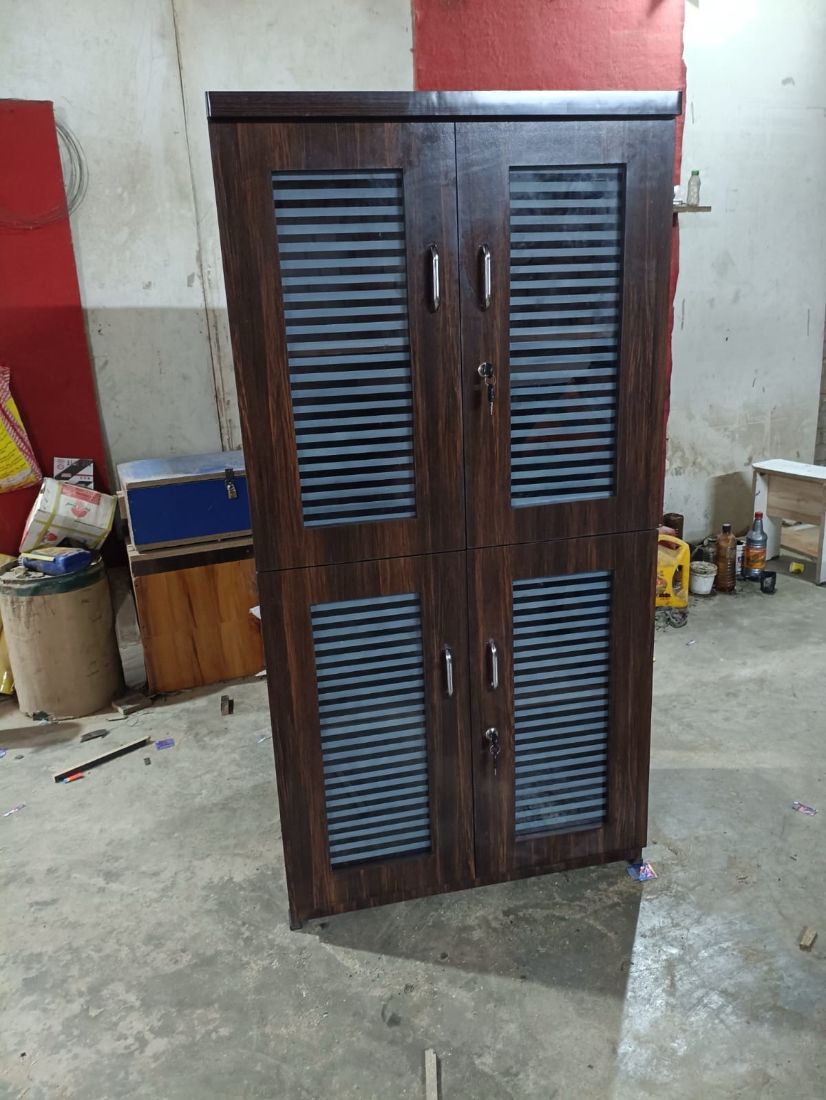 Wooden Storage Cabinet view 2