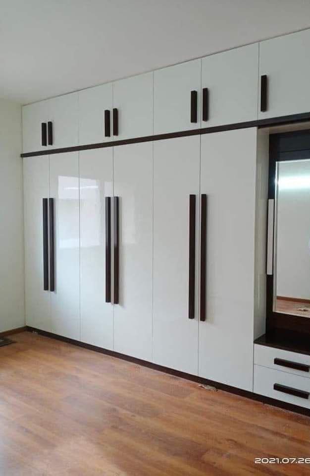 Glossy Modern Wardrobe view 2