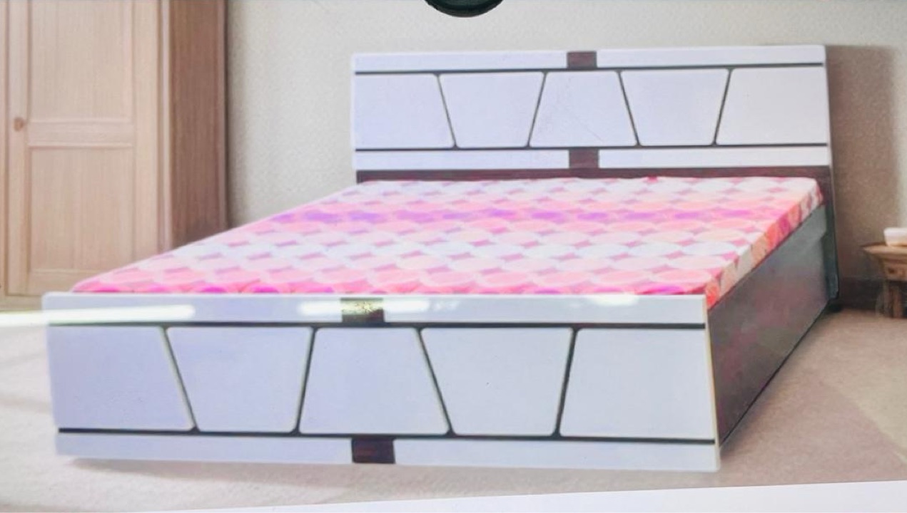Stylish Wooden Bed Regular view 2