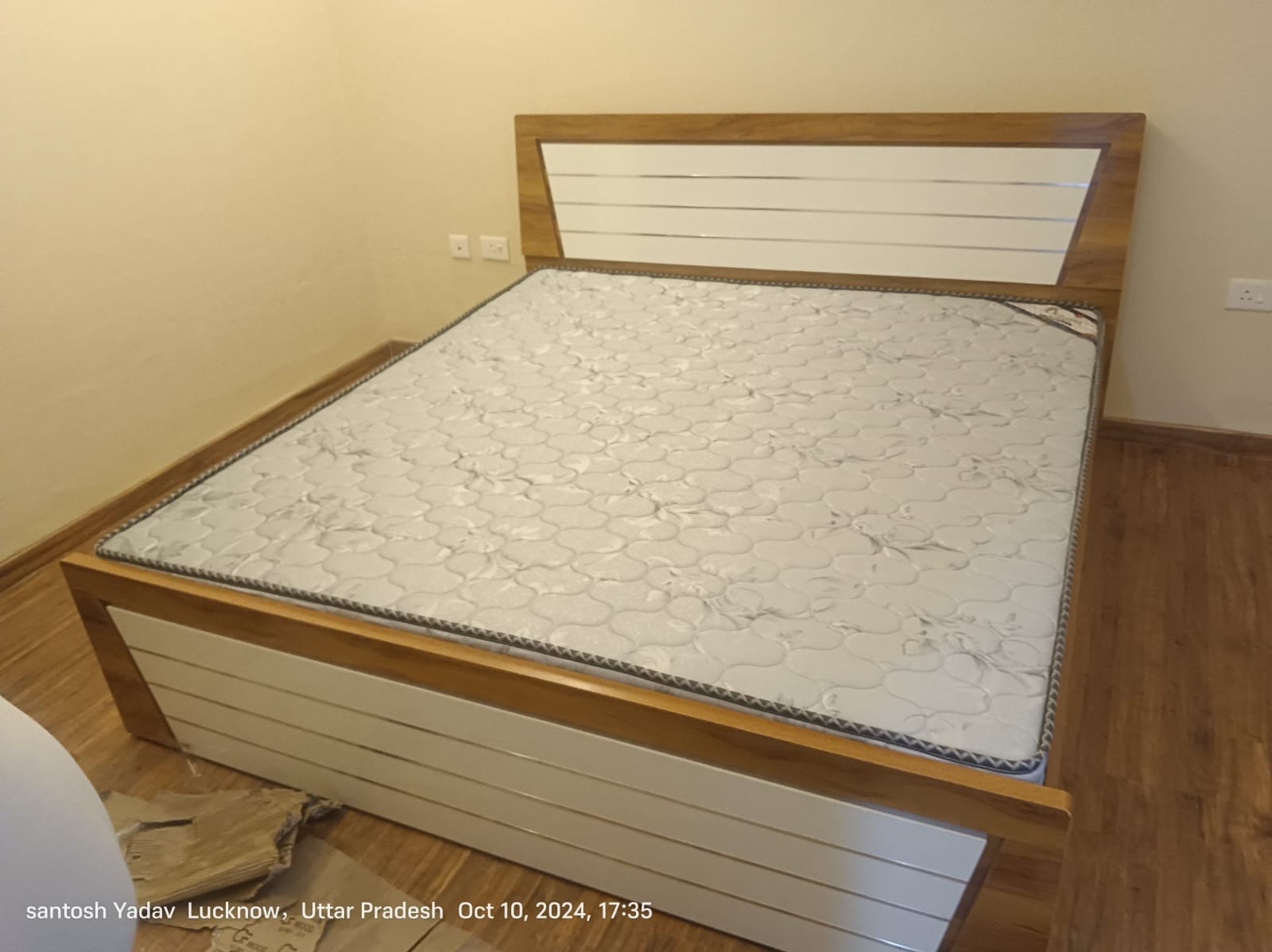 Wooden Bed Frame view 2