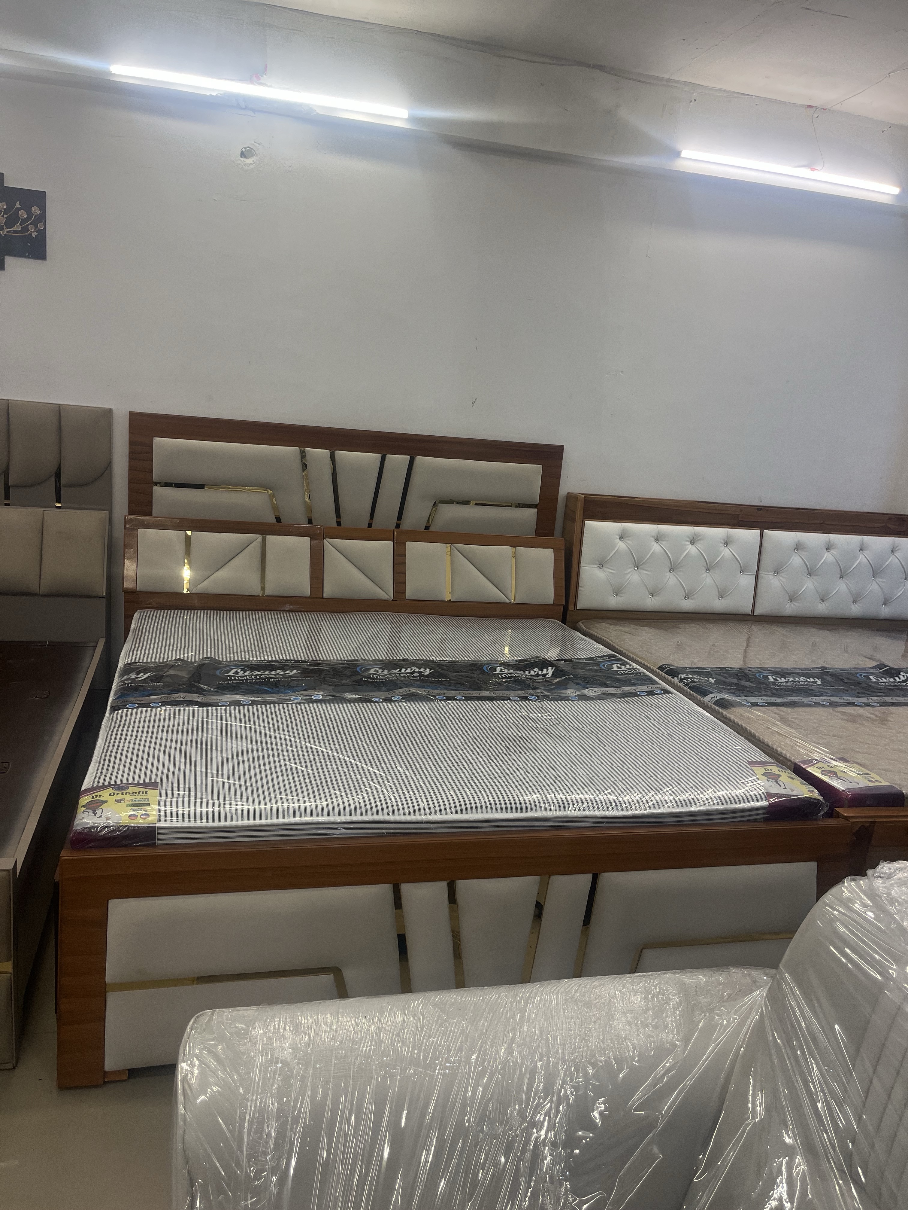 Wooden Bed view 2