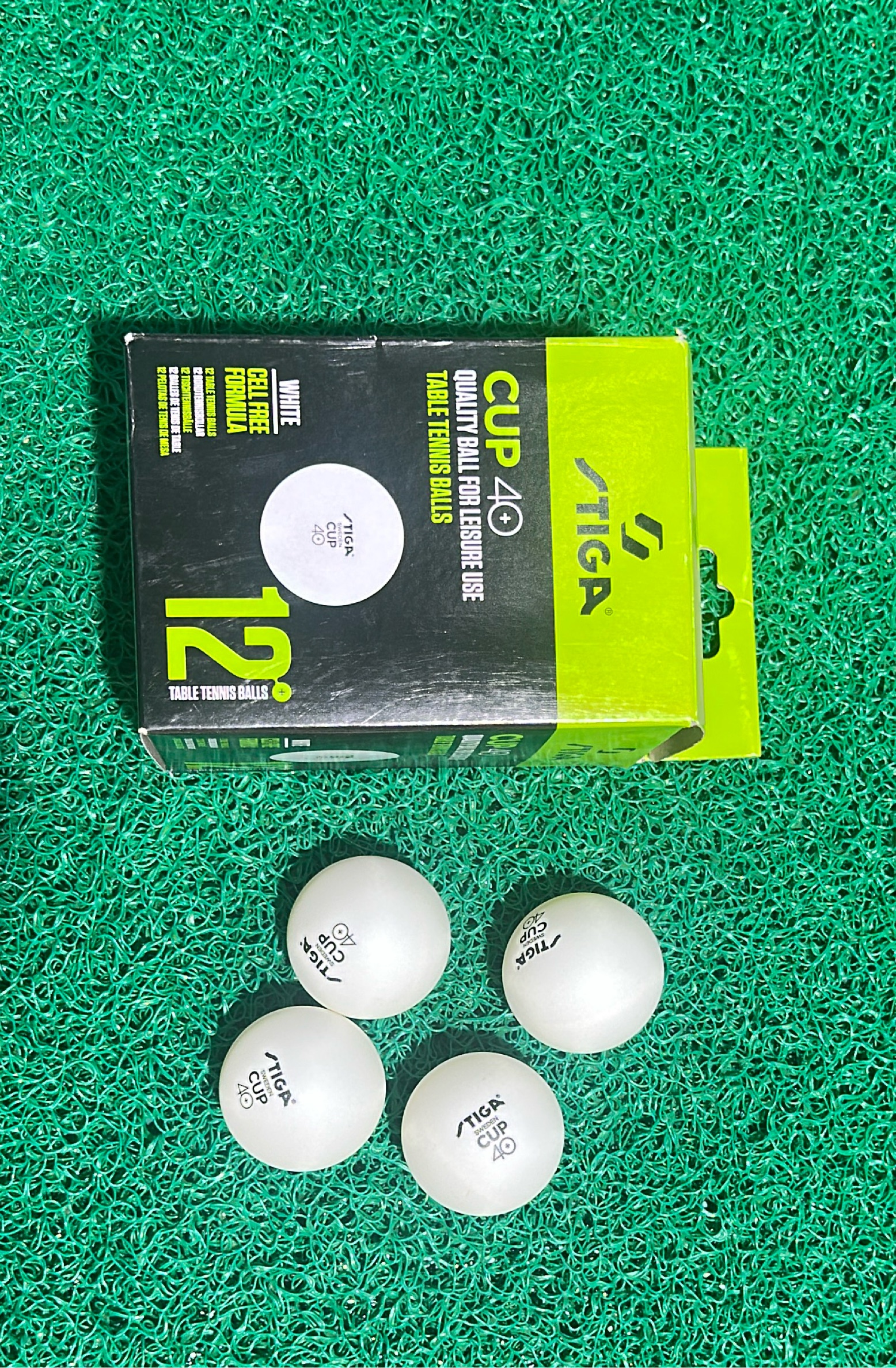 STIGA Cup 40 Table Tennis Balls view 2