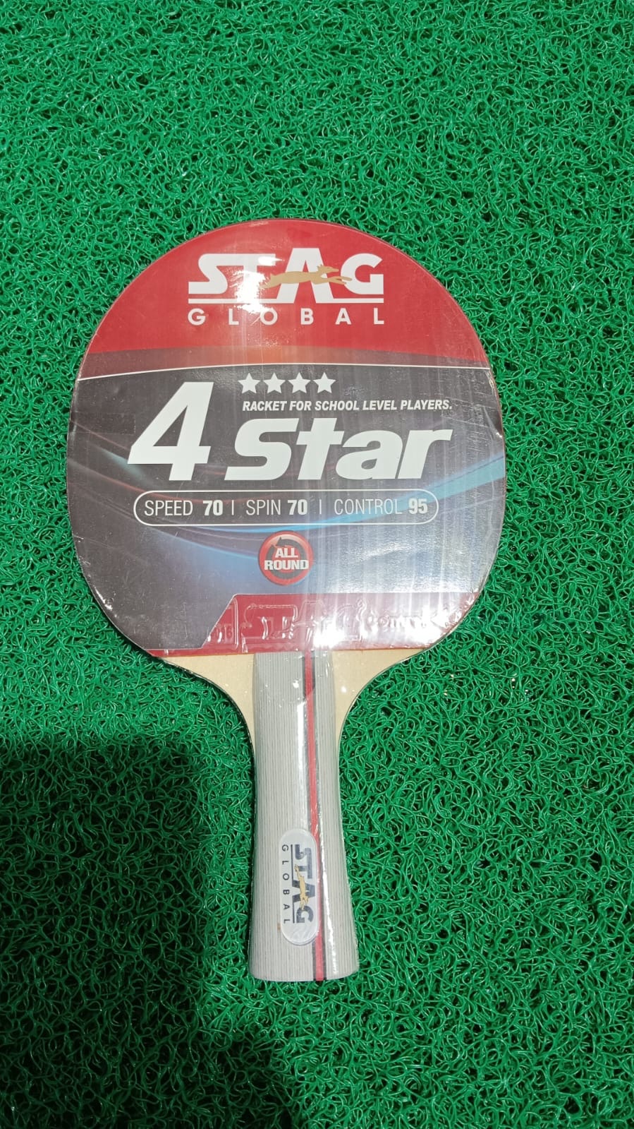 Stag 4 Star Table Tennis Racket view 2