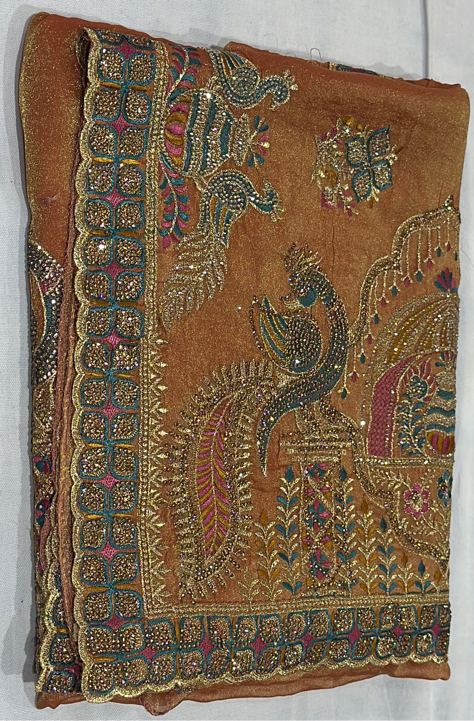 Embroidered Saree 3 view 2