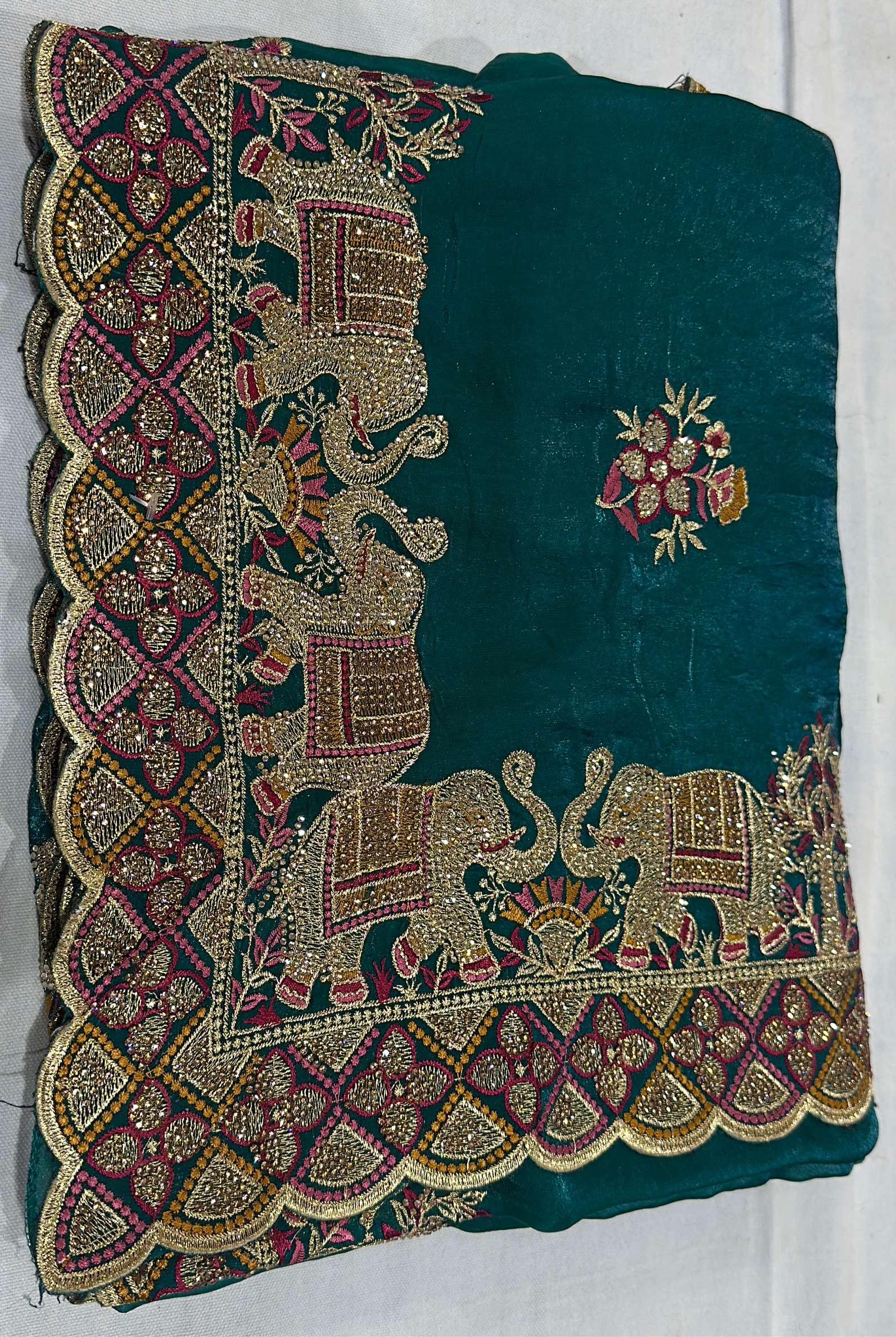 Embroidered Saree4 view 2