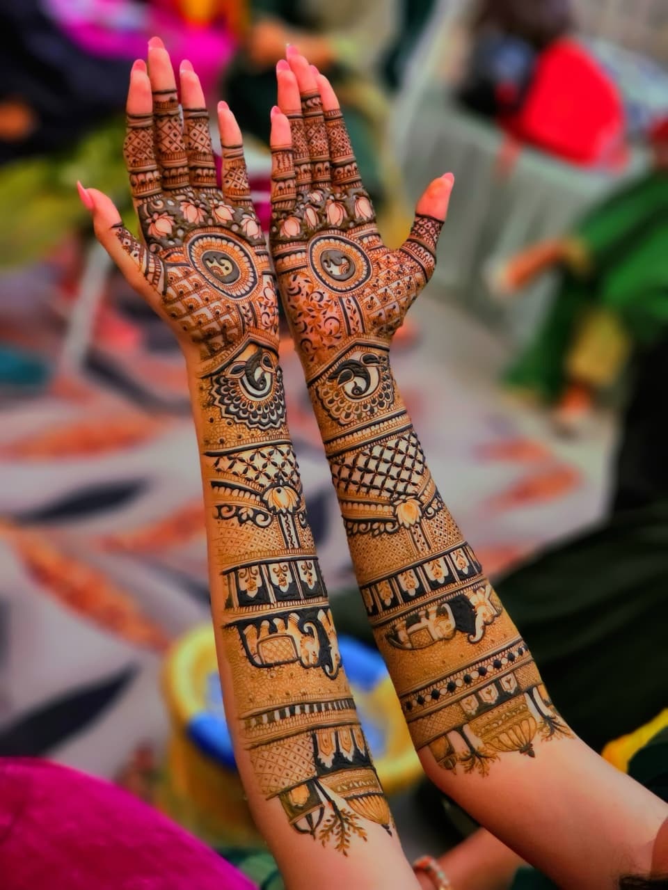 Intricate Bridal Mehndi view 2