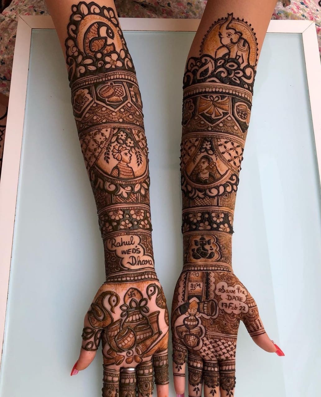 Bridal Mehndi -1 view 2