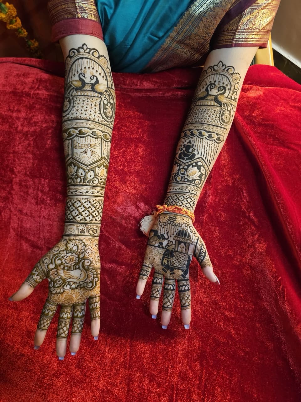 Bridal Mehndi Design -II view 2