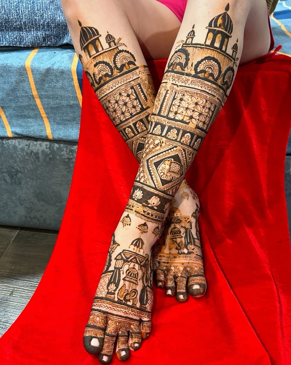 Bridal Mehndi Design -III view 2