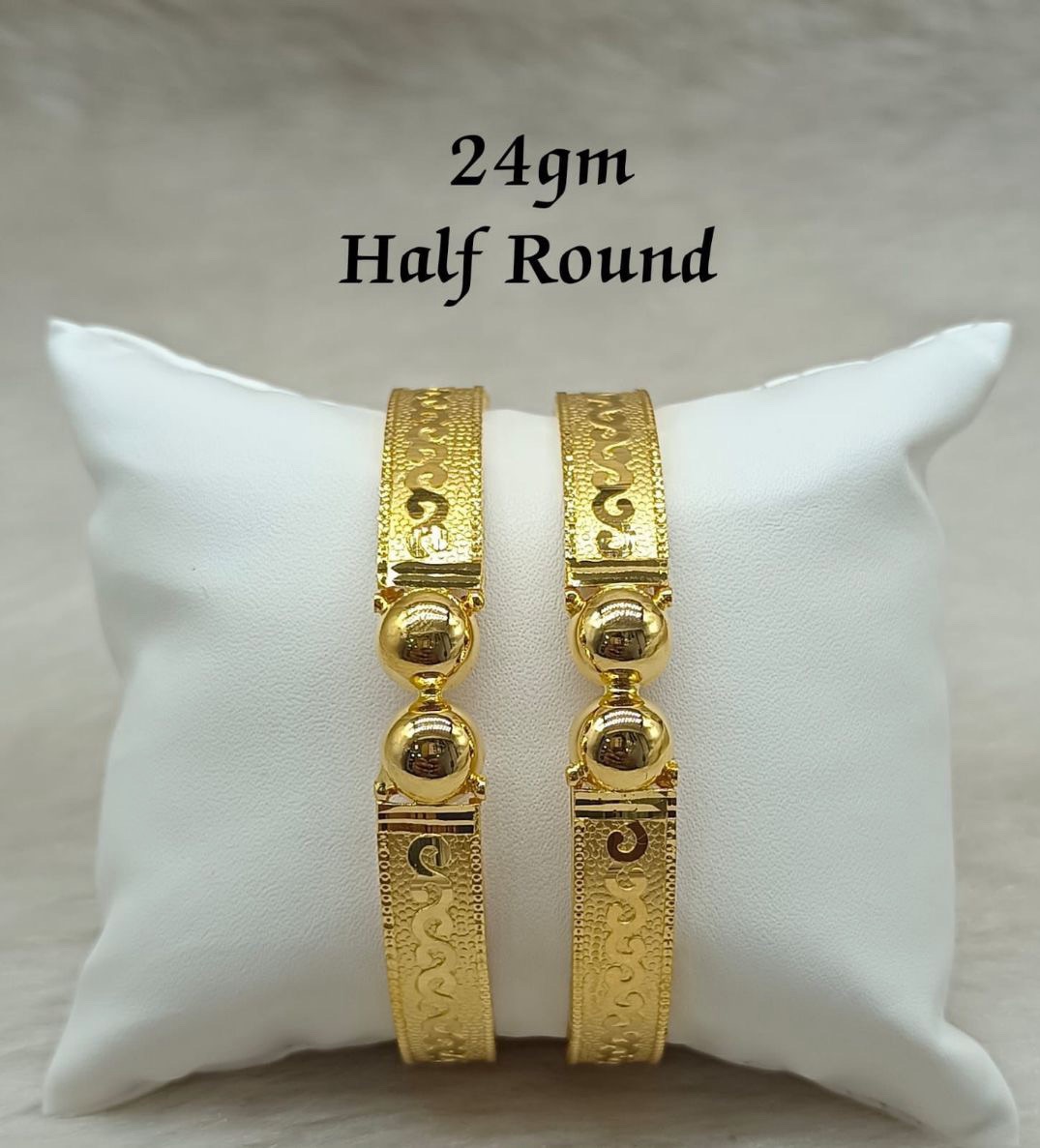 Gold Bangle view 2