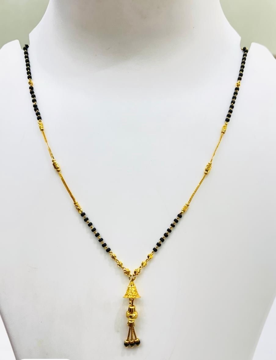 Traditional Gold Mangalsutra view 2