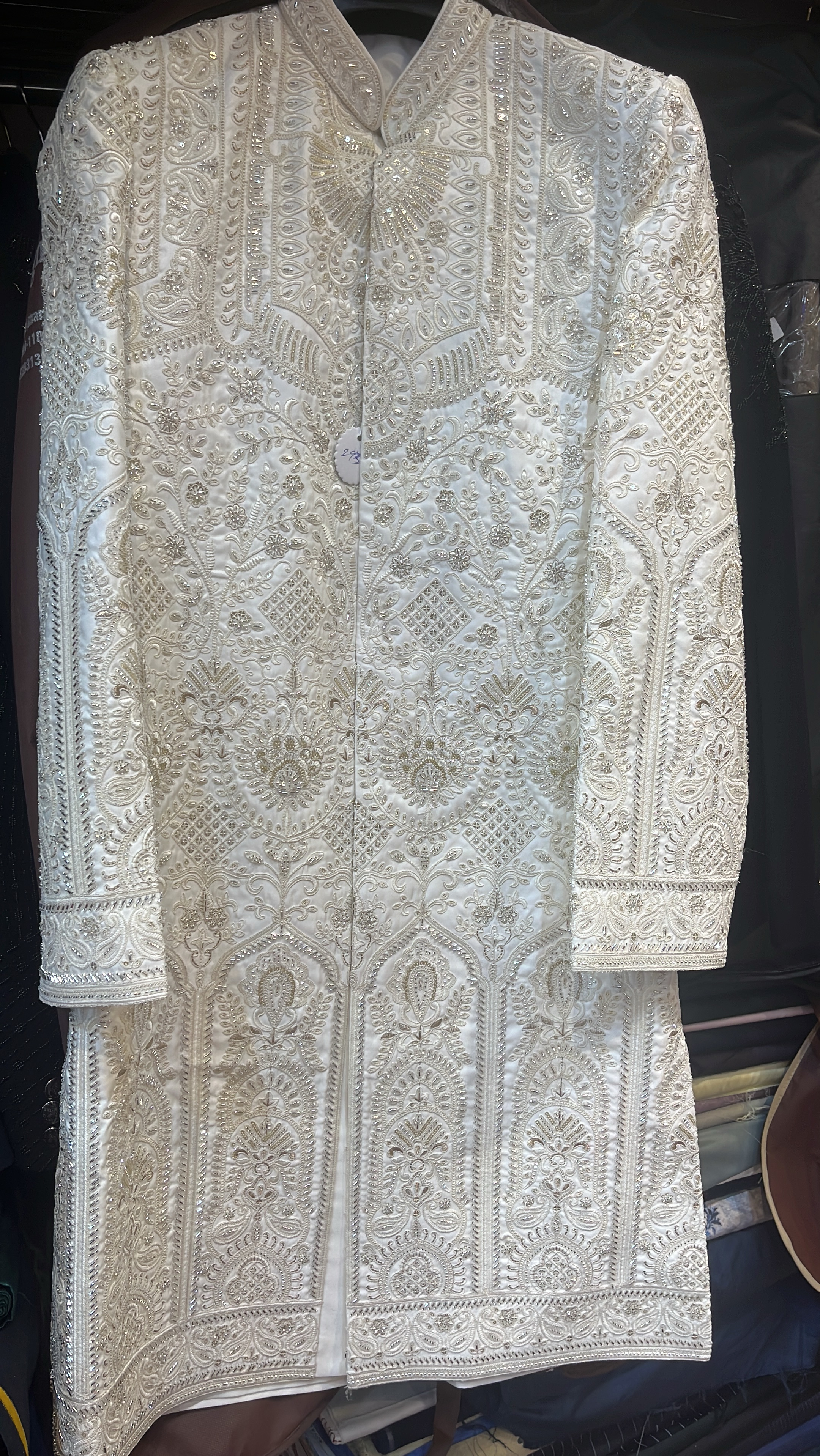 Embroidery Sherwani view 2