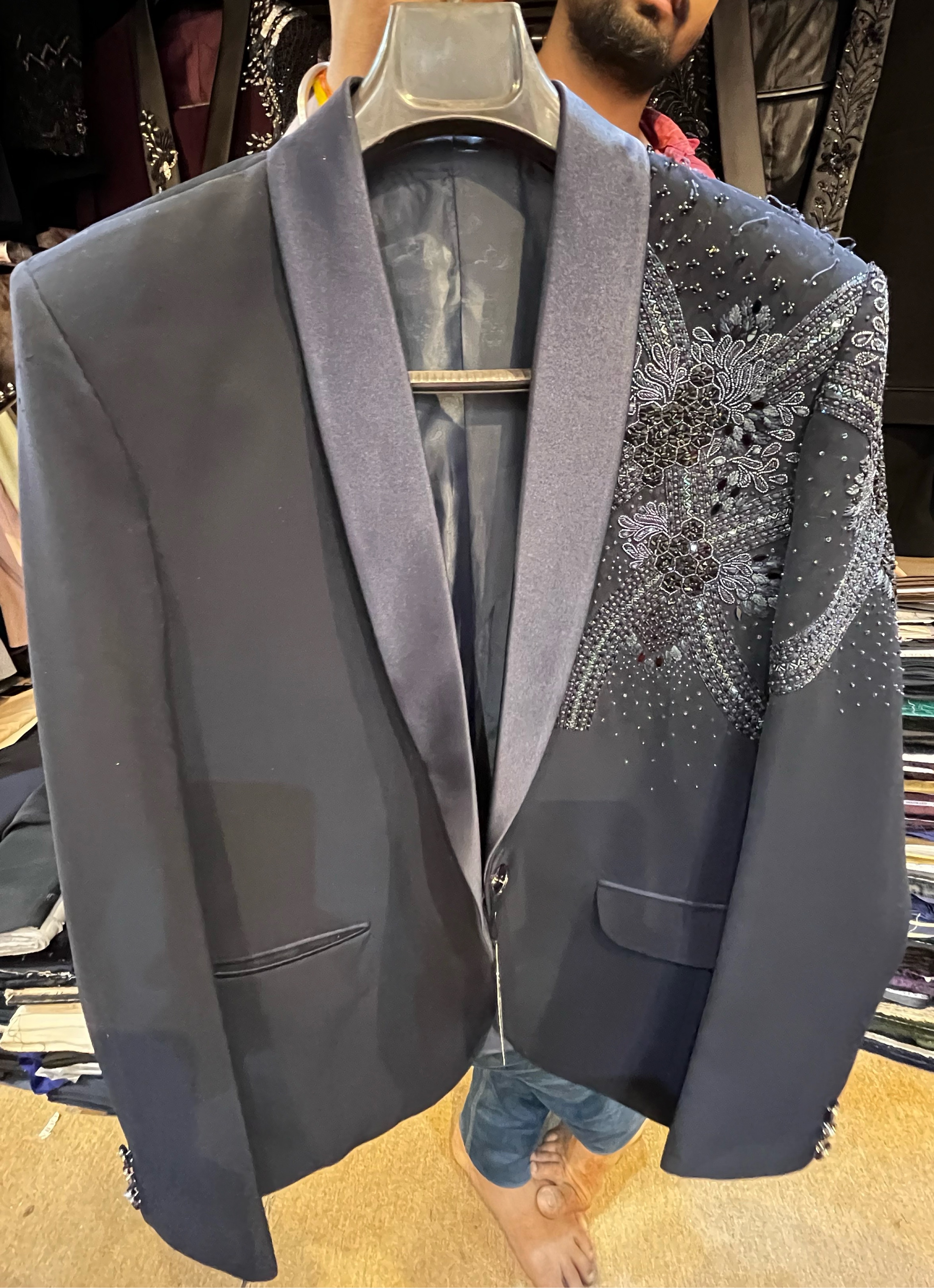 Tuxedo Embordary Three Piece view 2