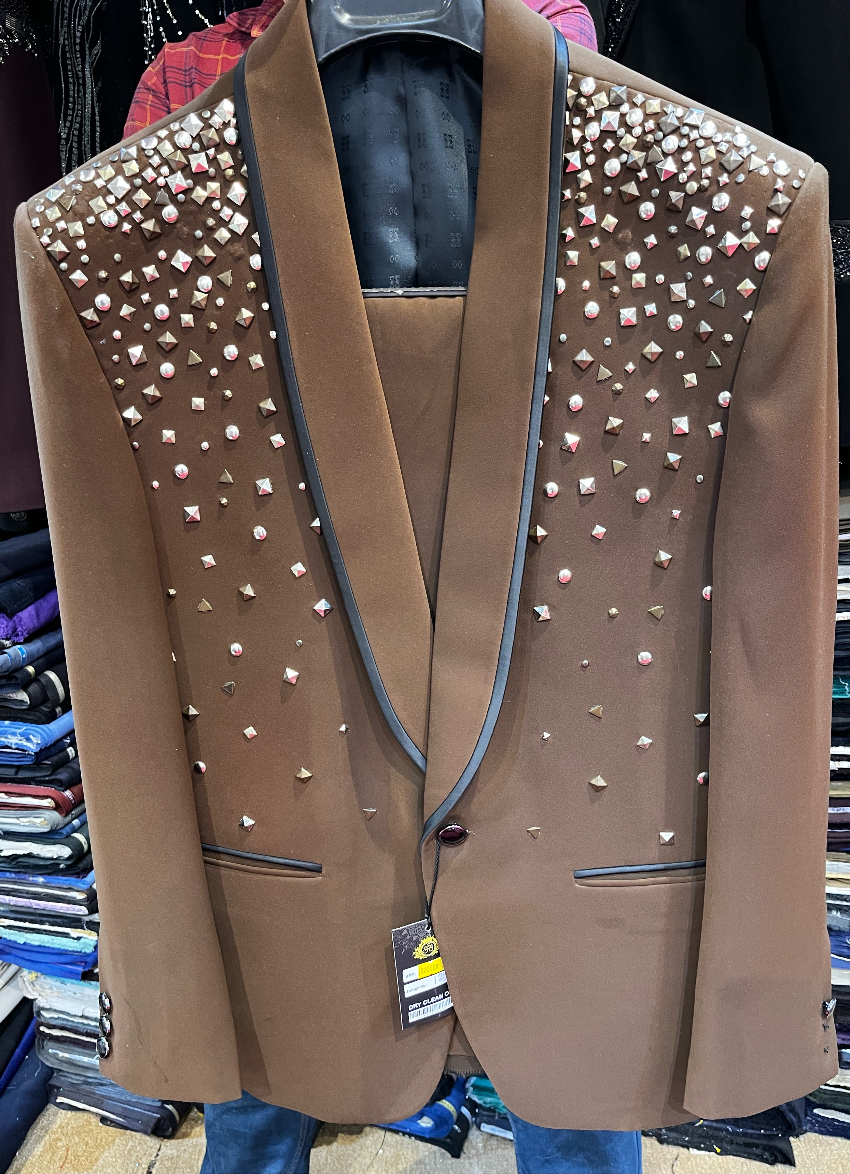 Embellished Jodhpuri Suit view 2