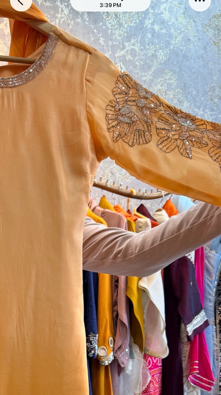 Orange A Line by Sabhya Paridhaan view 3