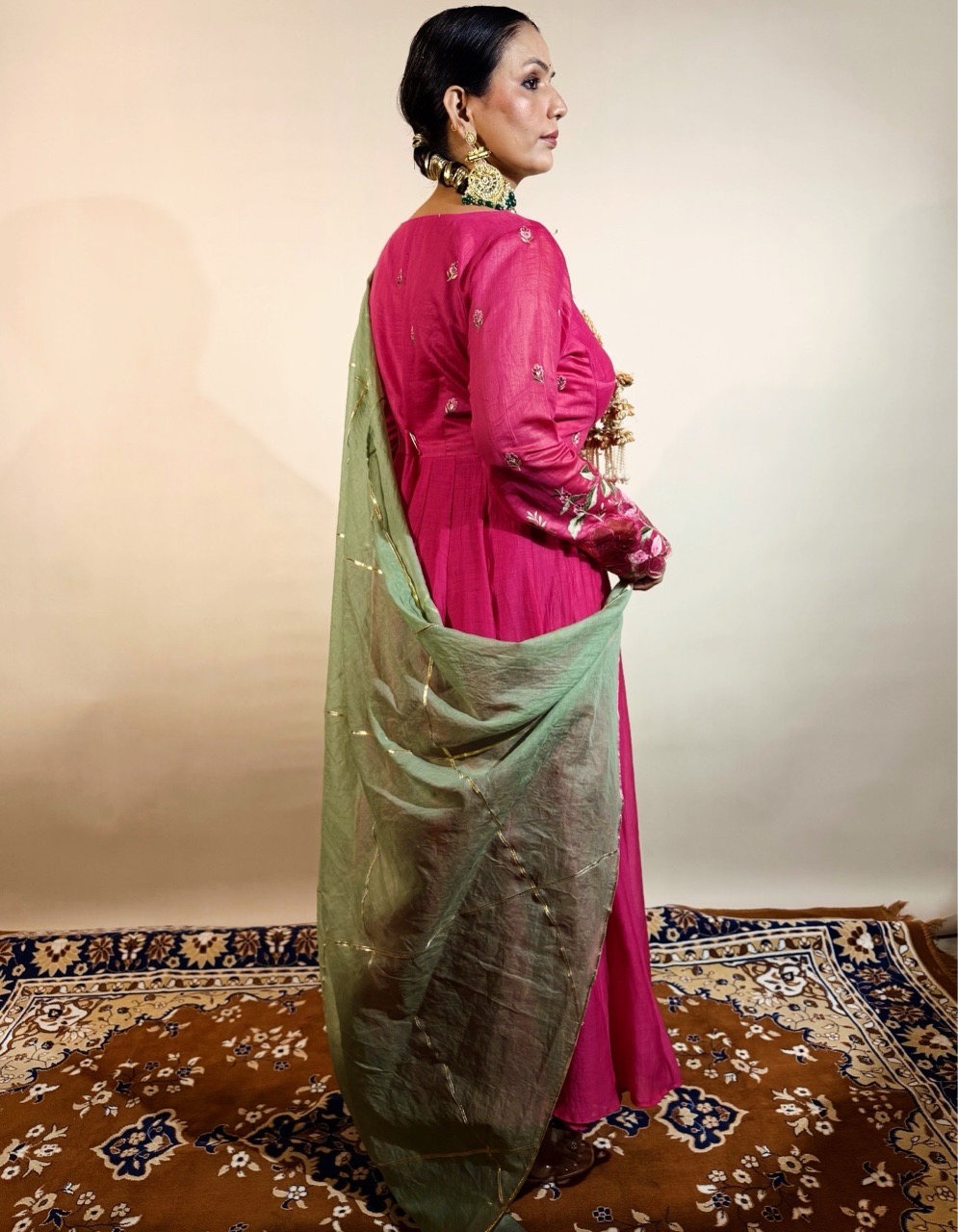 Ank Boutique Rangrez Pink view 2