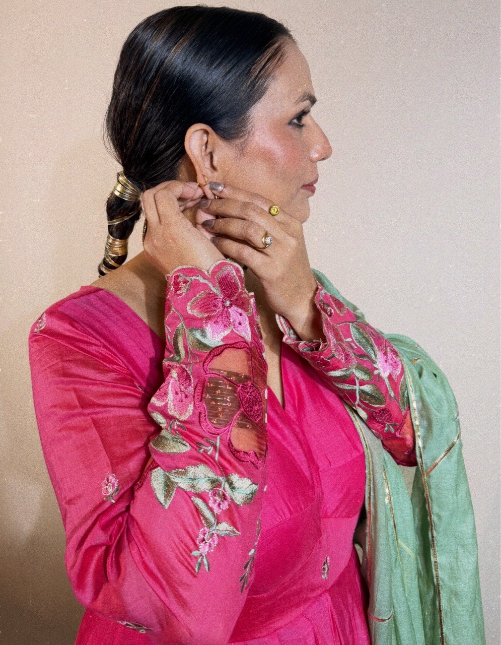 Ank Boutique Rangrez Pink view 4