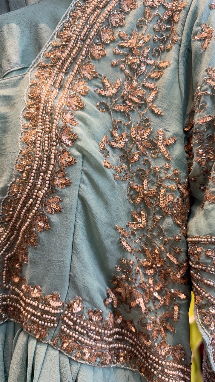 Embroidered Long Dress view 2