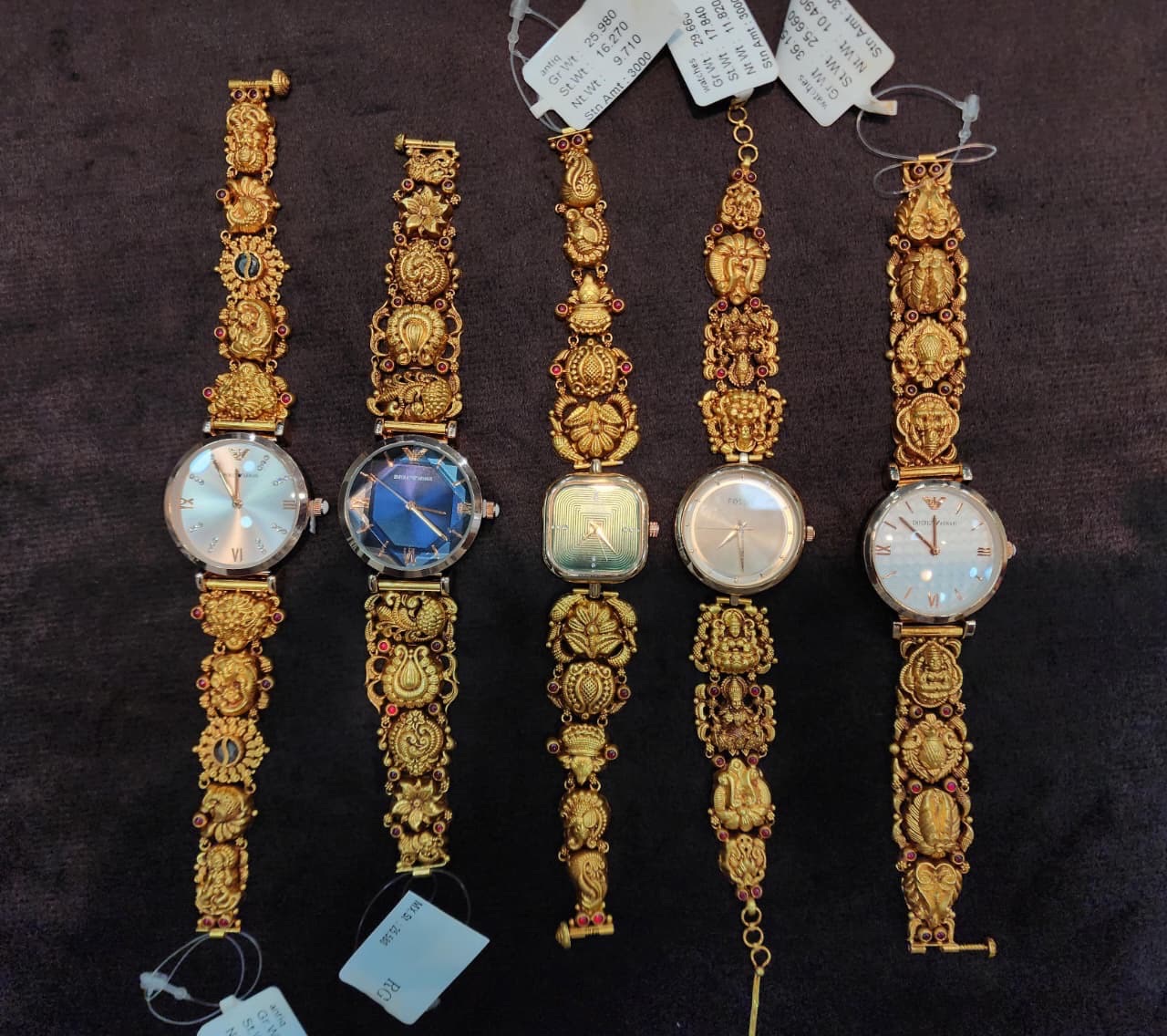 Traditional Gold Watch view 3
