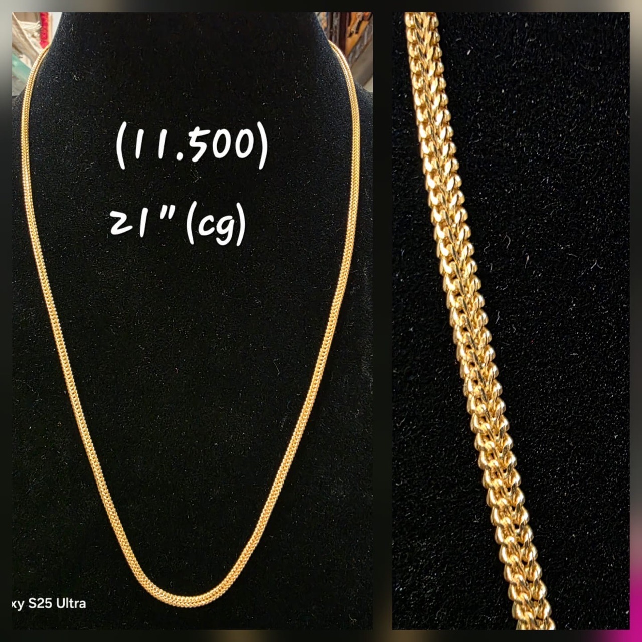 Gold Chains - Kalyan Karnataka Jewellers view 4