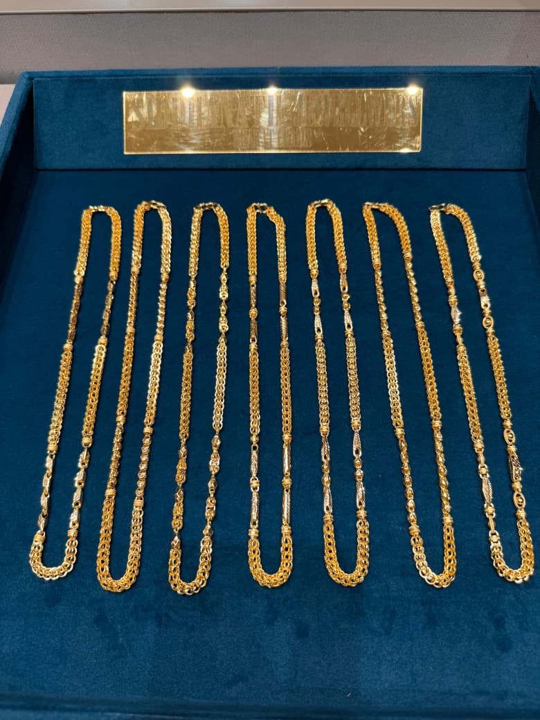 Gold Chains - Kalyan Karnataka Jewellers view 5