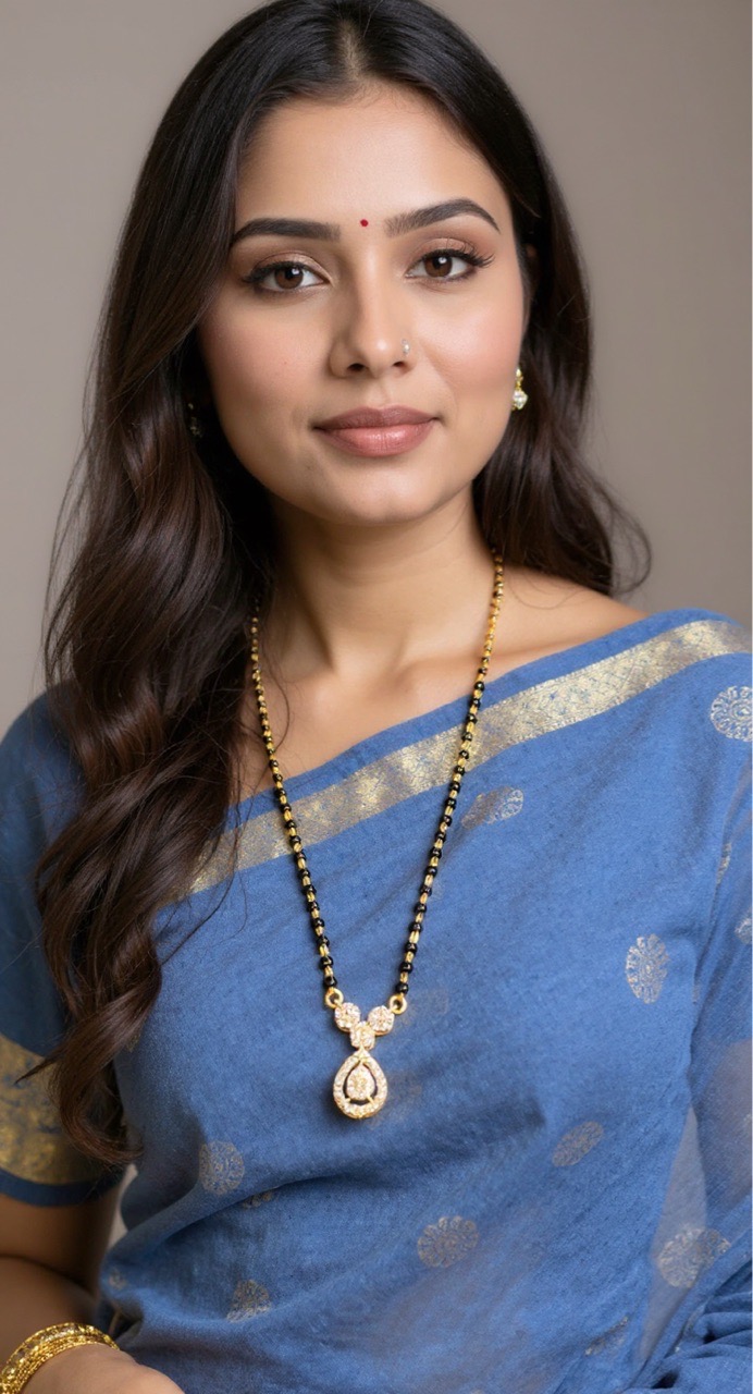 Diamond Mangalsutra SJ1002 view 2
