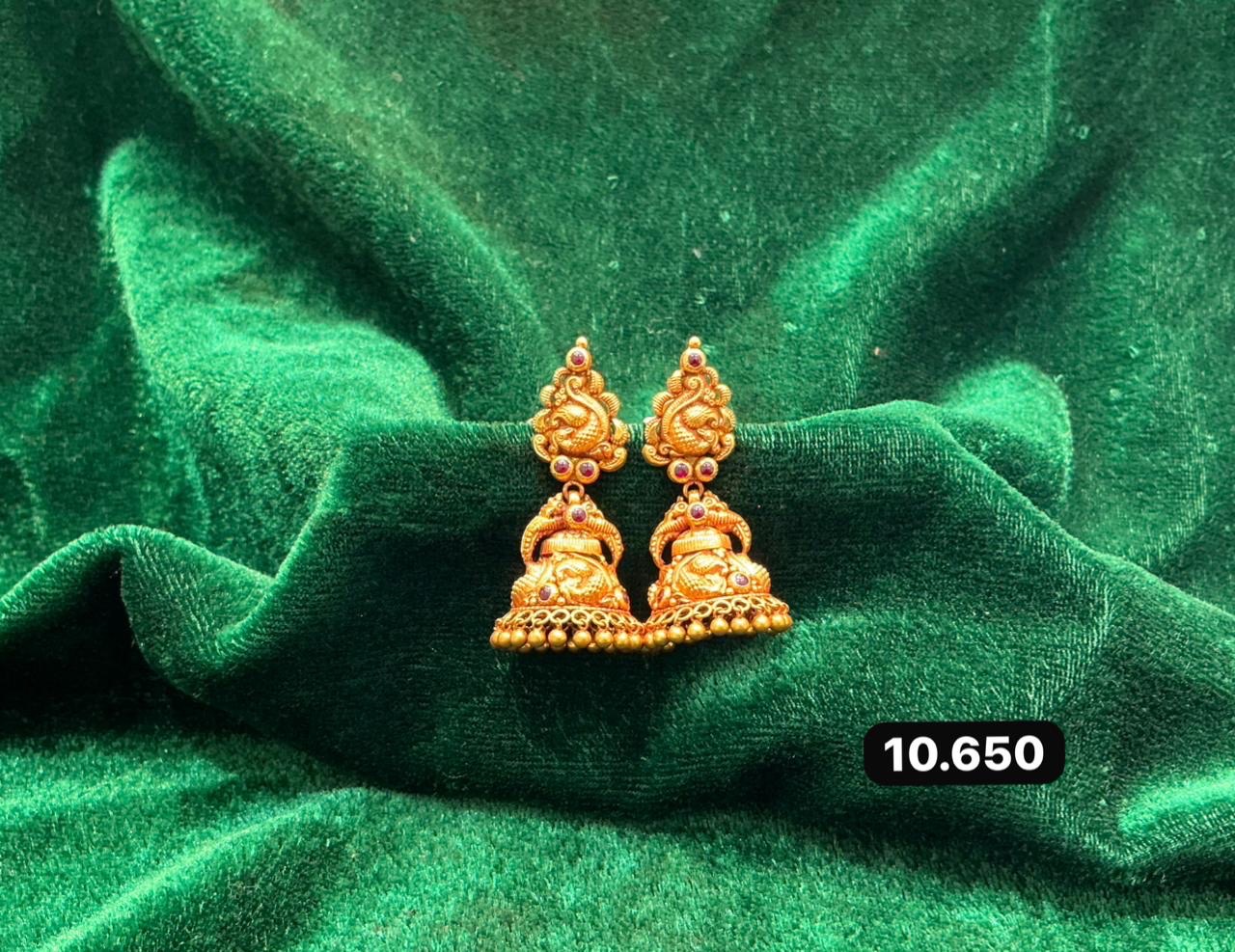 Antique Zhumka Earrings view 5
