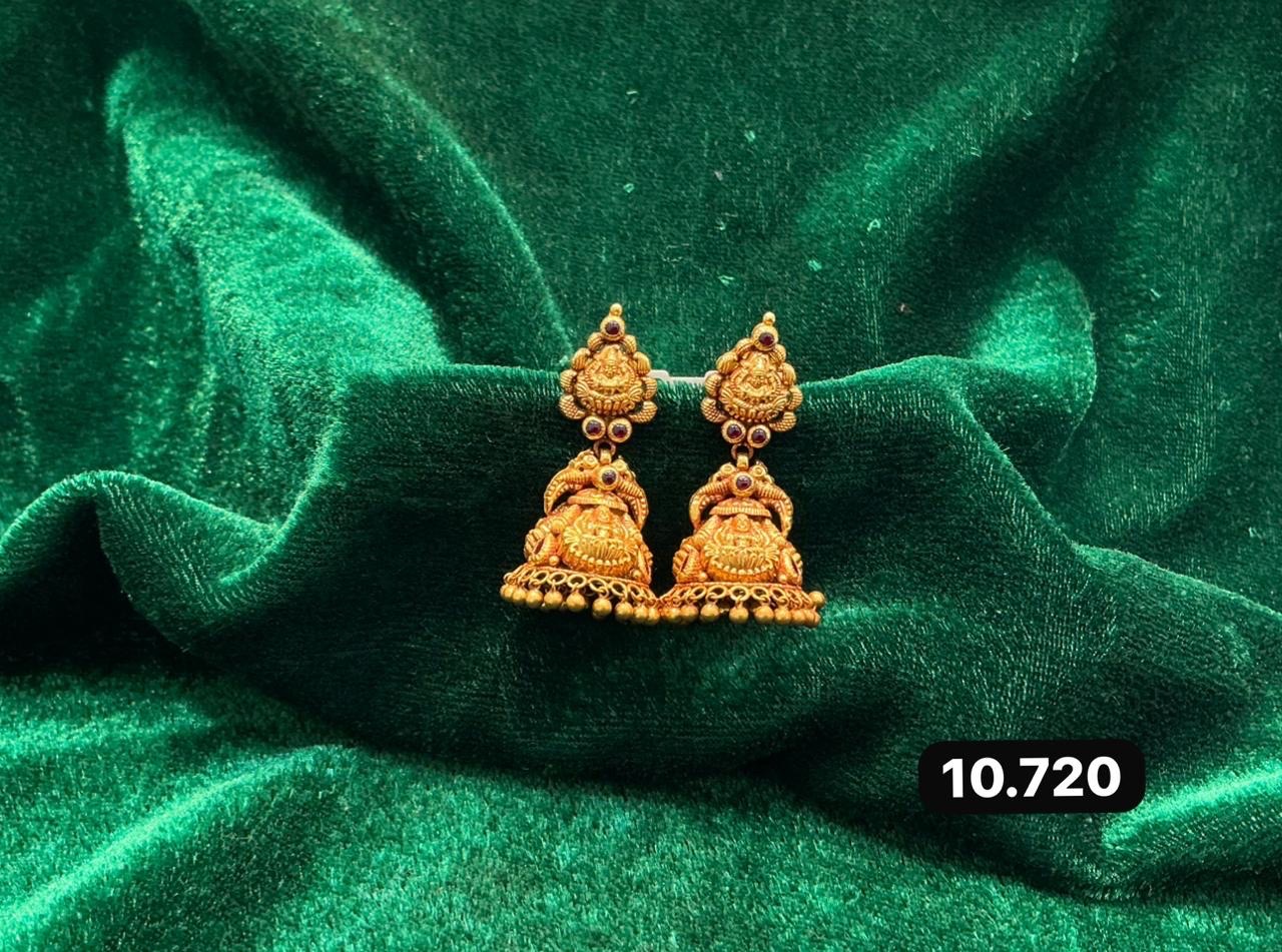 Antique Zhumka Earrings view 7