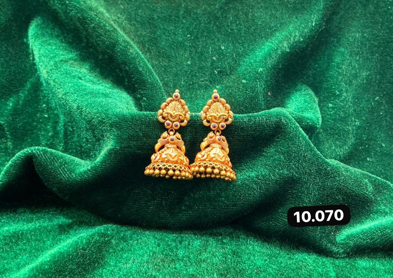 Antique Zhumka Earrings view 6