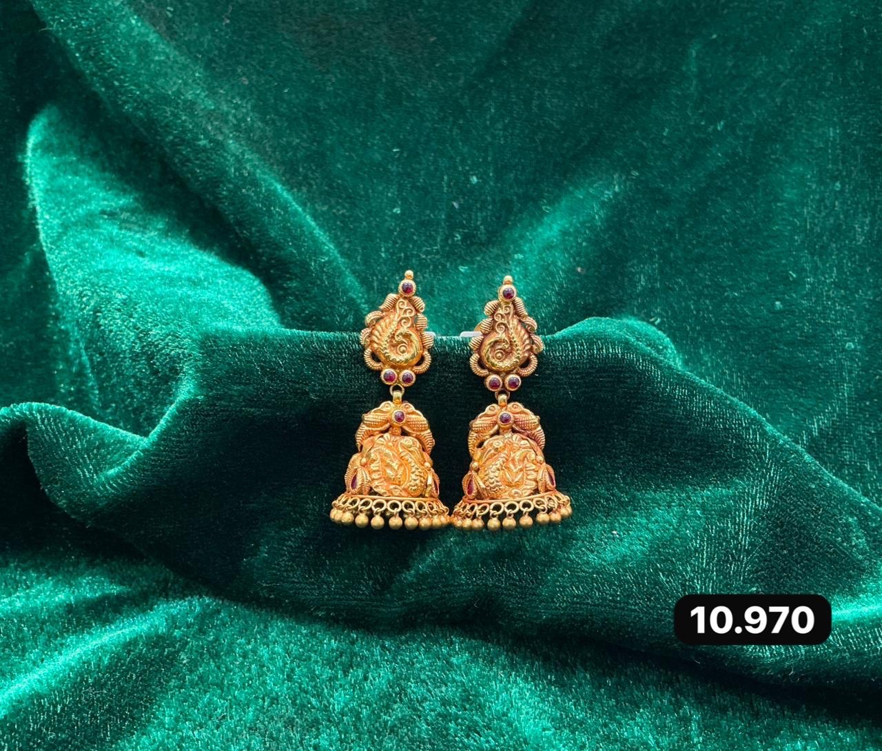 Antique Zhumka Earrings view 2