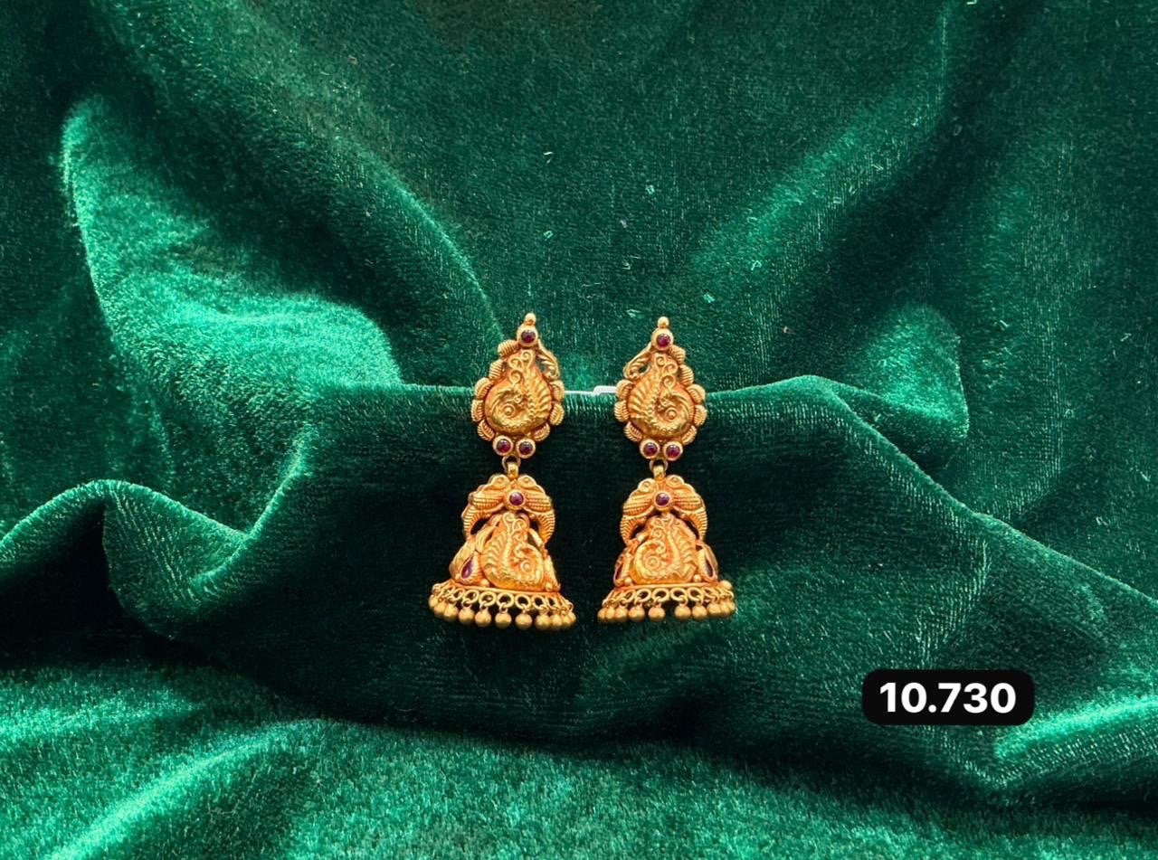Antique Zhumka Earrings view 3