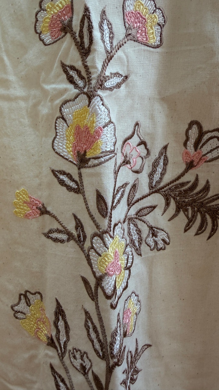 Embroidered Kurta Set view 2