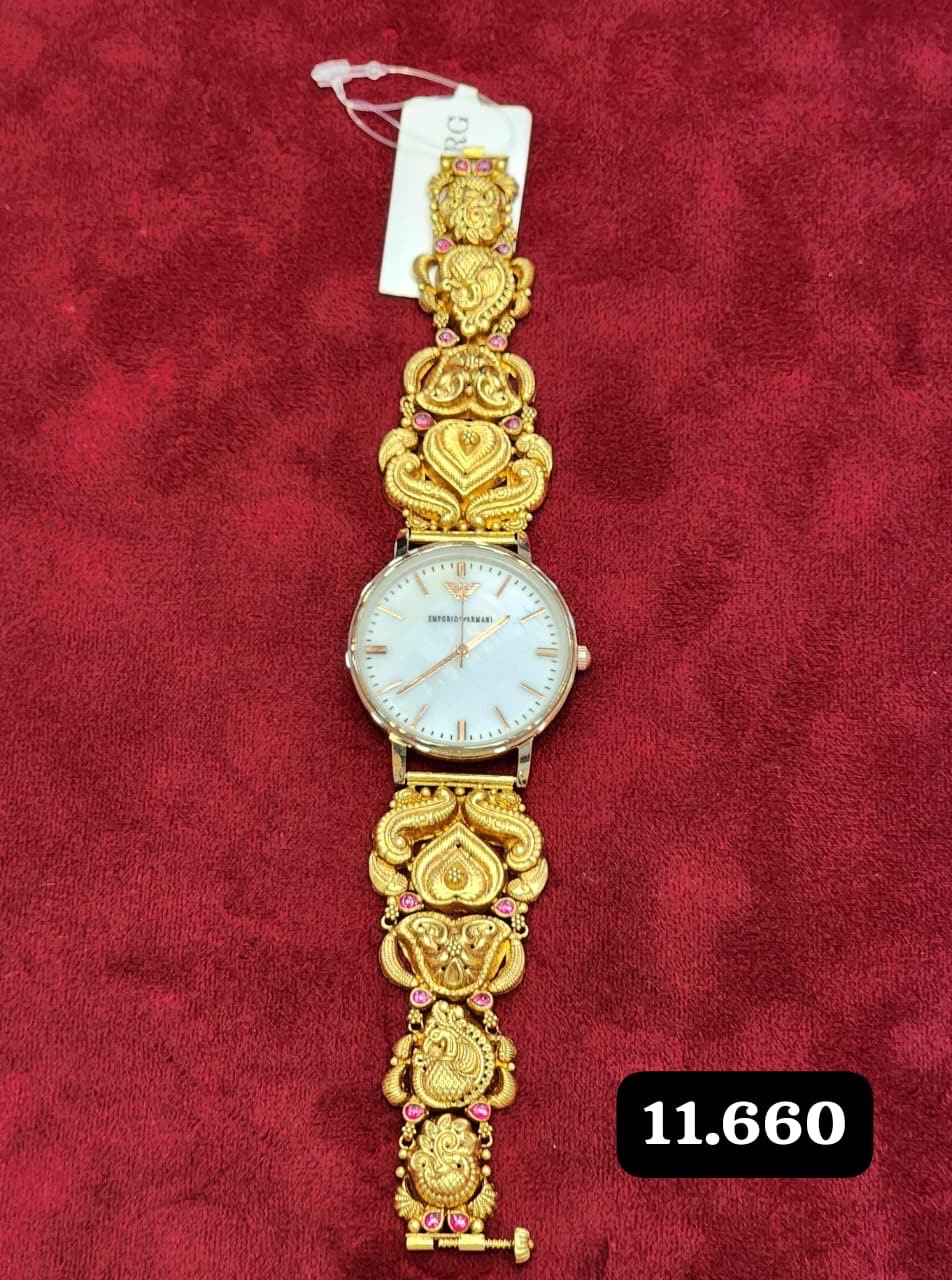 Gold Plated Traditional Watch view 3